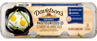 Davidson's Safest Choice Large AA Pasteurized Eggs